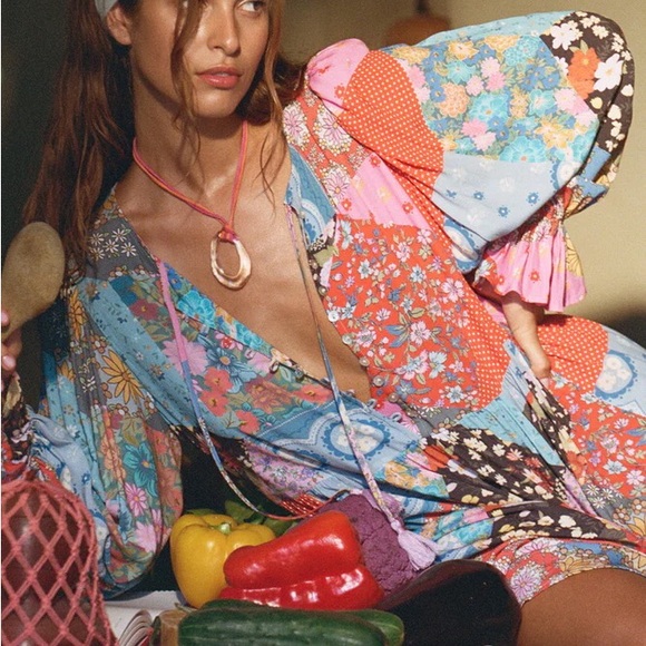 Cha Cha Boho Midi Dress - Picture 2 of 10